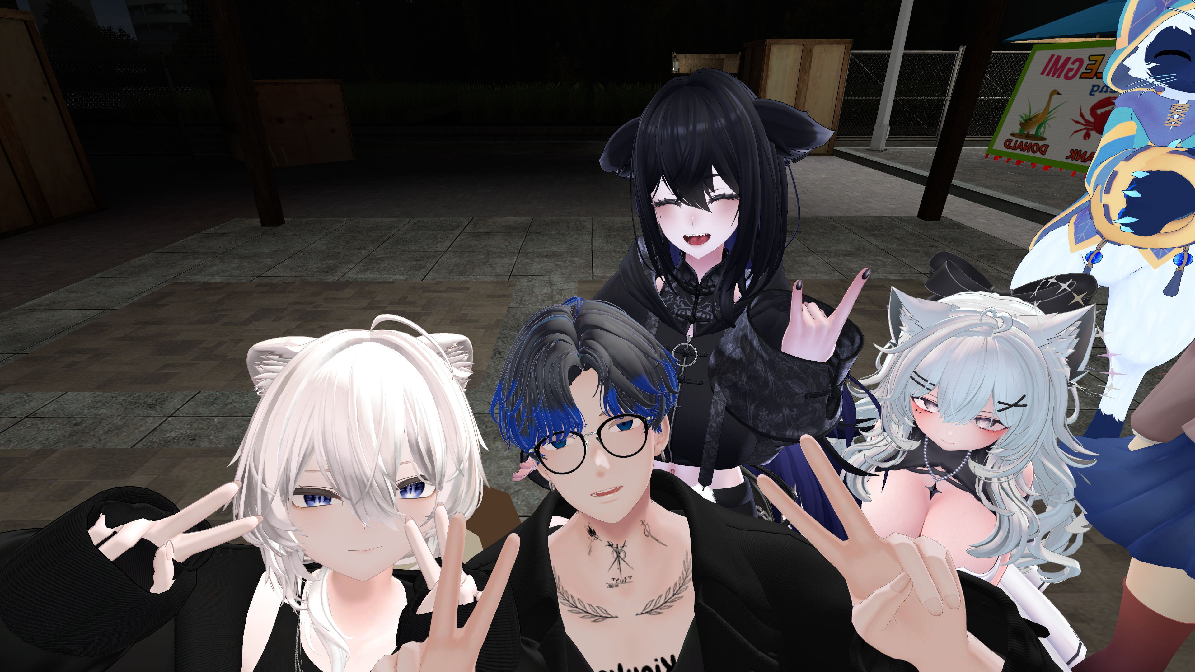 Kiouka & NYV di VRChat